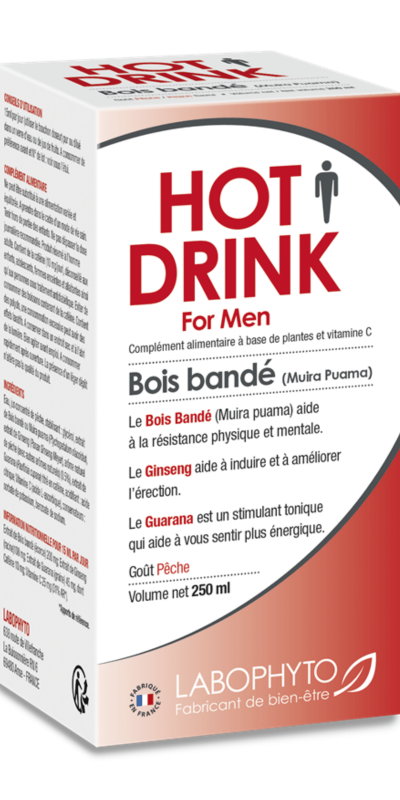 LABOPHYTO HOT DRINK FOR MEN FOOD SUPLEMENT SEXUAL ENERGY 250ml